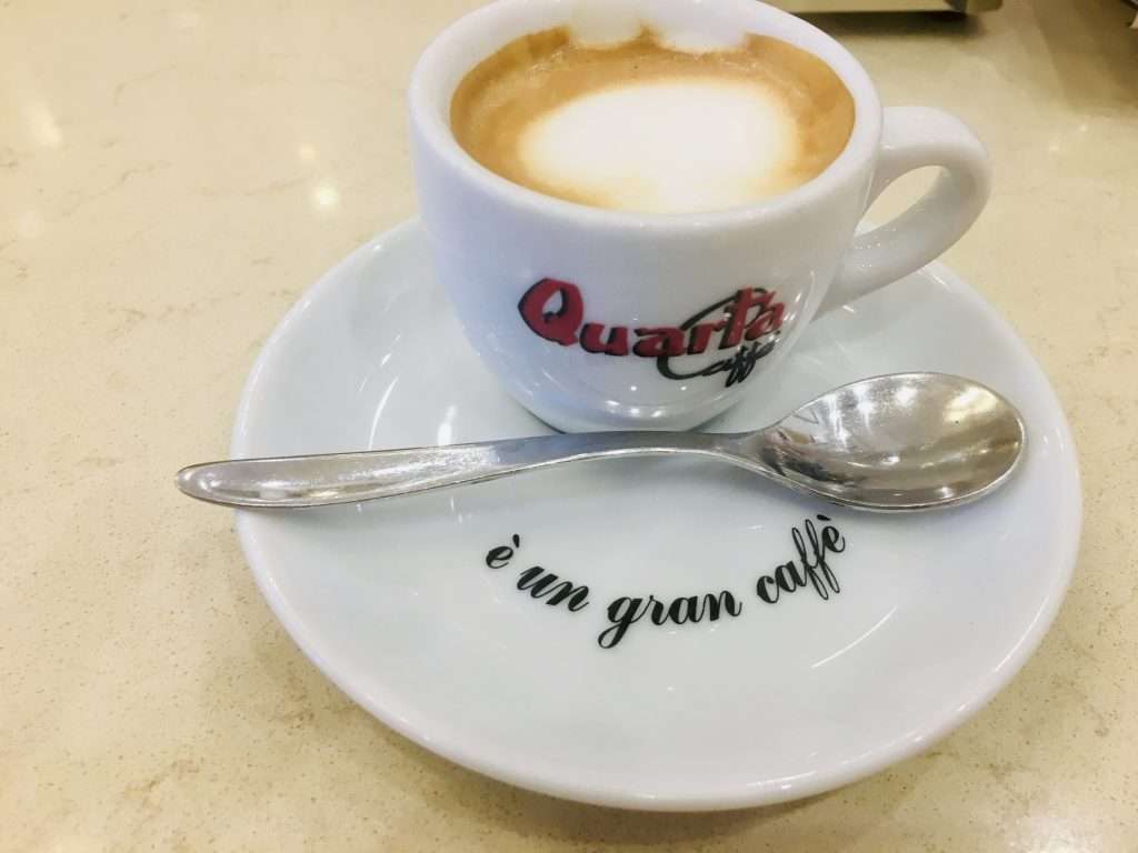 A cup of espresso